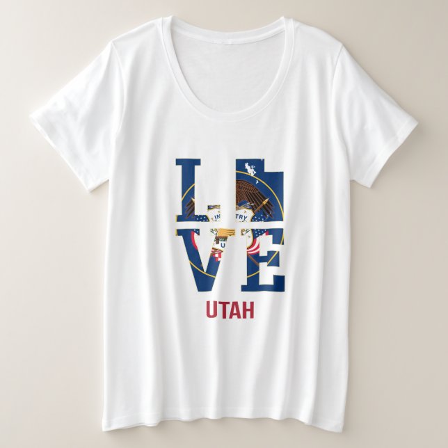 Utah State love USA (Design devant)