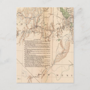 Utah Terr & Mil Dept Postkarte