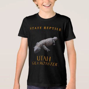 Utah Territory Reptile Das Gila-Monster Tri-Blend Shirt