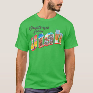 Utah US Reiseroute T-Shirt