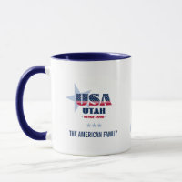 Utah USA 1896 Personalisiert