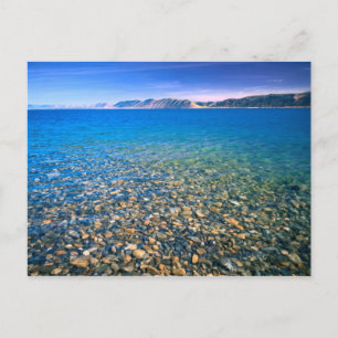 UTAH. USA. Das klare Wasser des Bear Lake offenbar Postkarte