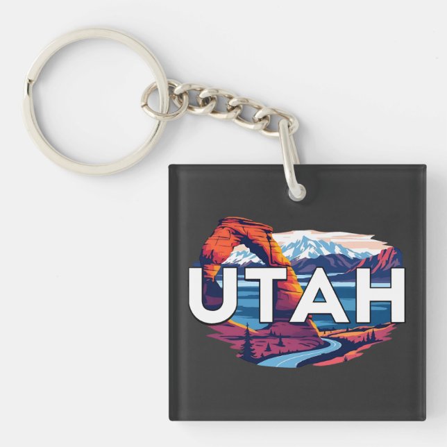 Utah USA Schlüsselanhänger (Vorderseite)
