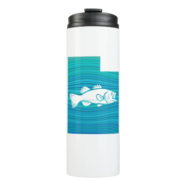 Utah Wave Angeln Thermosbecher (Vorderseite)