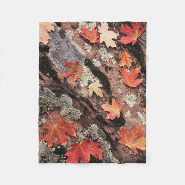 Utah, Zion Nationalpark, Herbstmuster Fleecedecke (Vorderseite)