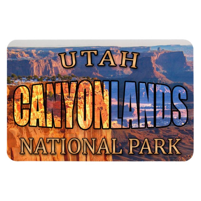 Utah's Canyonlands National Park Magnet (Horizontal)