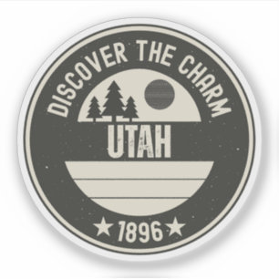 Utahs Mighty 5 - Geschenk für Nationalparks Aufkleber