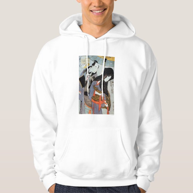 Utamaro: Liebhaber, 1797 Hoodie (Vorderseite)