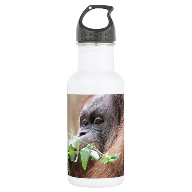 Utan005 Edelstahlflasche (Vorderseite)