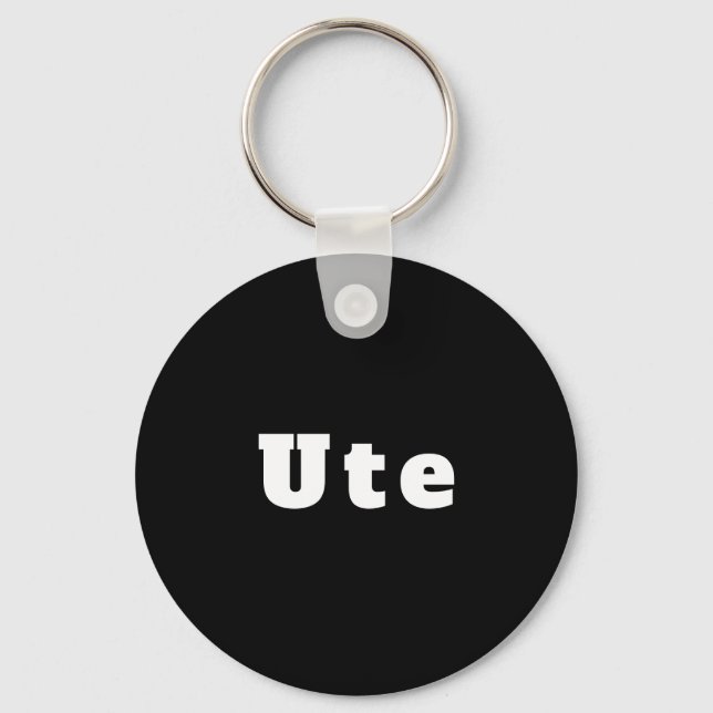 Ute Schlüsselanhänger (Vorderseite)