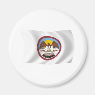 Ute-Stammesflaggen-Magnet Magnet