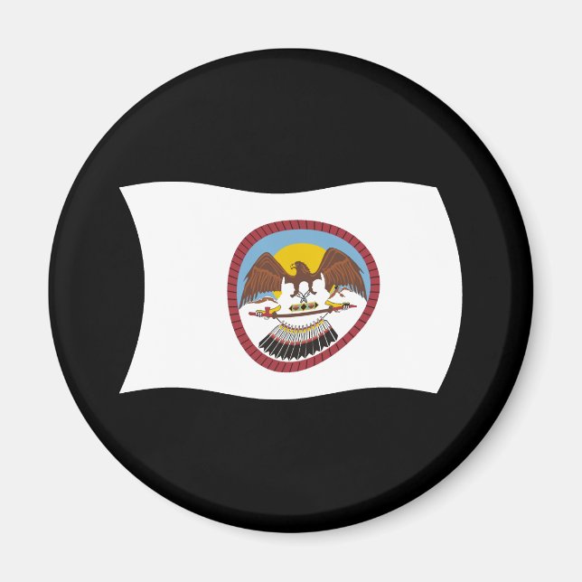Ute Tribe Flag Magnet (Vorne)