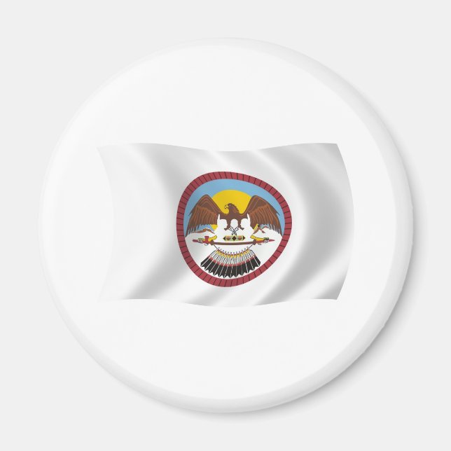 Ute Tribe Flag Magnet (Vorne)