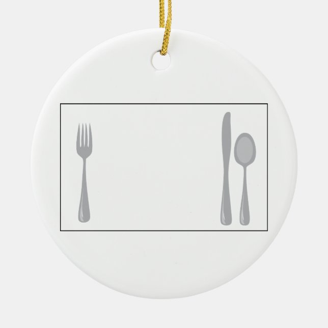 Utenside Keramik Ornament (Vorne)