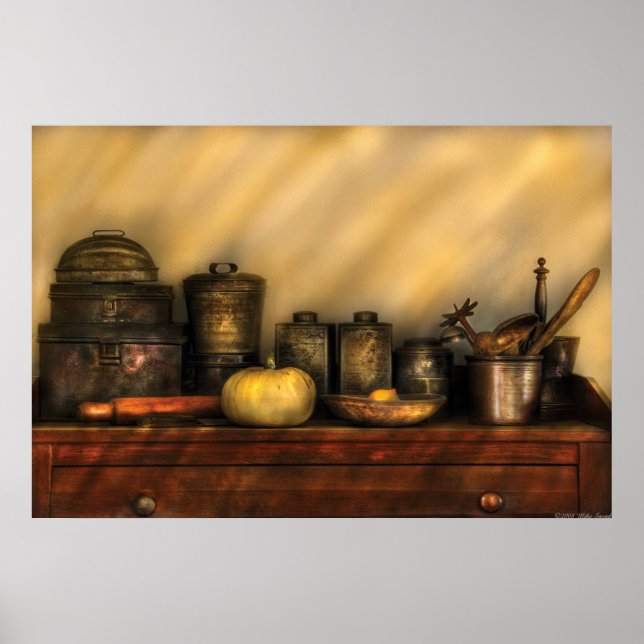 Utensils - Kitchen Still Life Poster (Vorne)