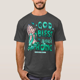 Uterine Awareness Gott Segen Hoffnung T-Shirt