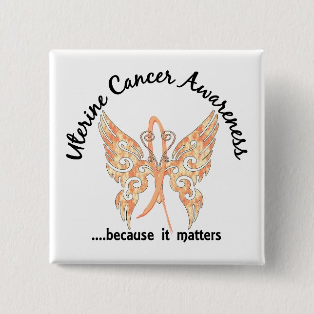 Uteriner Krebs des Button (Vorderseite)