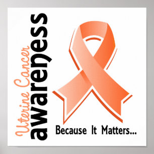 Uterines Krebs-Bewusstsein 5 Poster