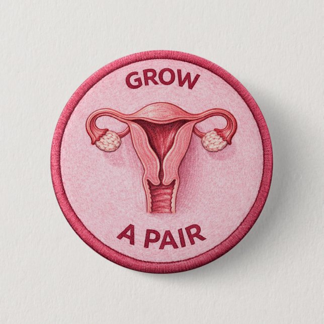 Uterus Button (Vorderseite)