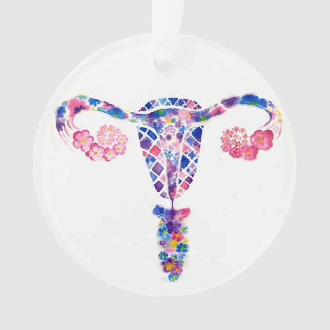 Uterus Ornament (Vorderseite)