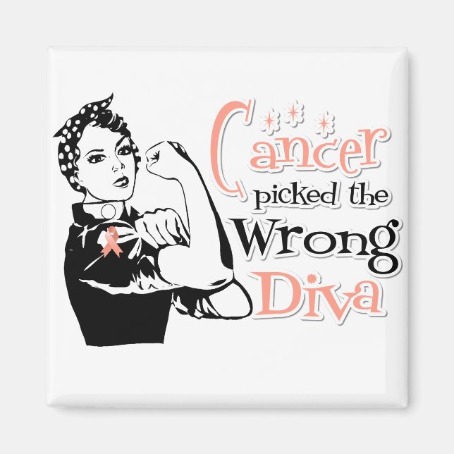 Uteruskrebs hat die falsche Diva gefunden Magnet (Vorne)
