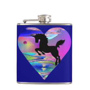 Utherworld Unicorn Skyscape Flasche Flachmann