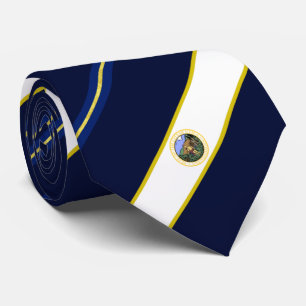 Utica (New York) Stadtflagge Neck Tie Krawatte