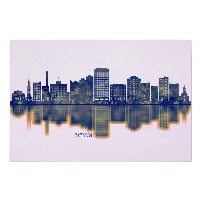 Utica Skyline Poster (Vorderseite)