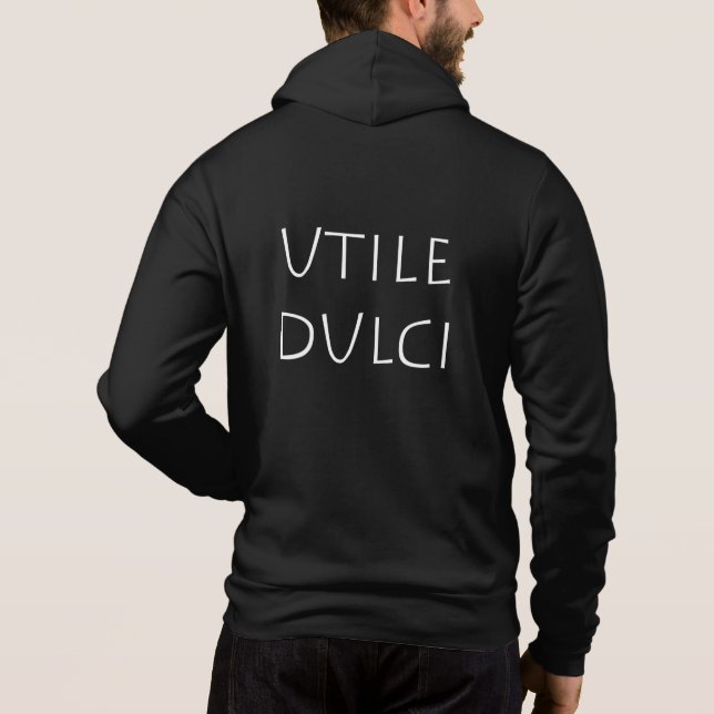 Utile dulci hoodie (Rückseite)