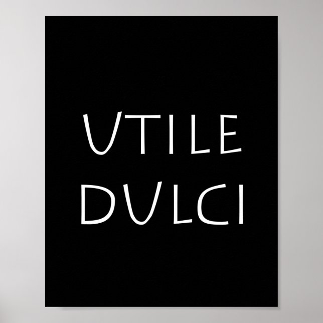 Utile dulci poster (Vorne)