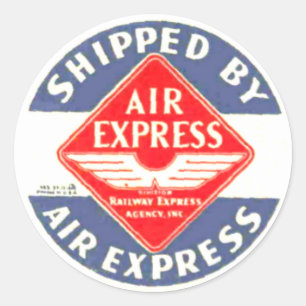 Utiliser l'Express aérien par les autocollants de 