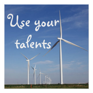 Utilisez votre affiche Talents