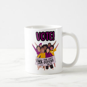 Utilisez Votre Mug Vote, 11 oz Café Mug