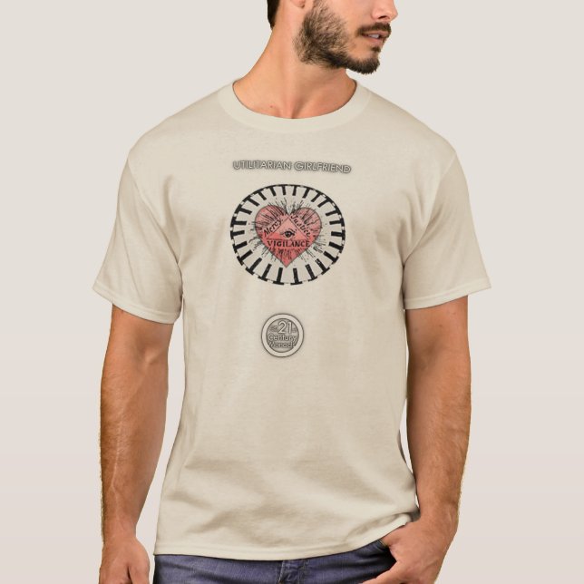 Utilitaristisches Freundin-Shirt T-Shirt (Vorderseite)