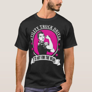 Utility Truck Driver lustige Schweine Geschenke lu T-Shirt