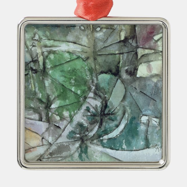 Utitlity Pole, 1913 Silbernes Ornament (Vorne)