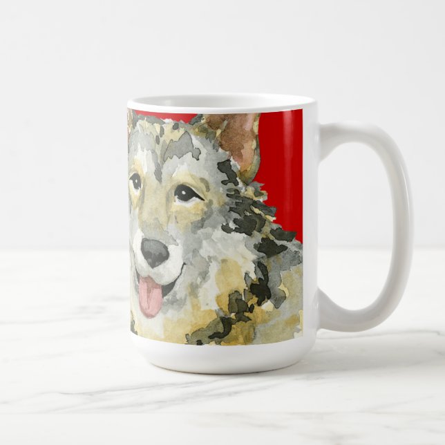 Utonagan-Farbblock Kaffeetasse (Rechts)