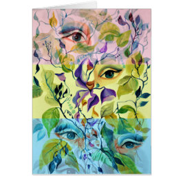 Utopian Psychedelic Surreal Eyes Design