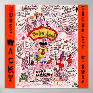 Utopie nach Duke Poster