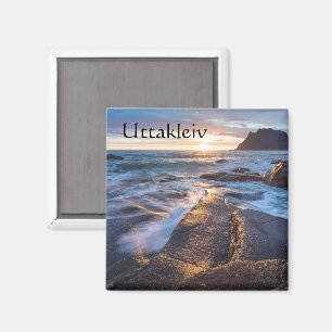 Uttakleiv Lofoten Norwegen Magnet