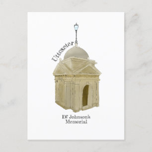 Uttoxeter Dr. Johnson-Denkmal Postkarte