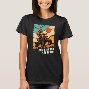 UTV Dirt Offroad SXS Rennwagen Nehmen Sie es aus u T-Shirt