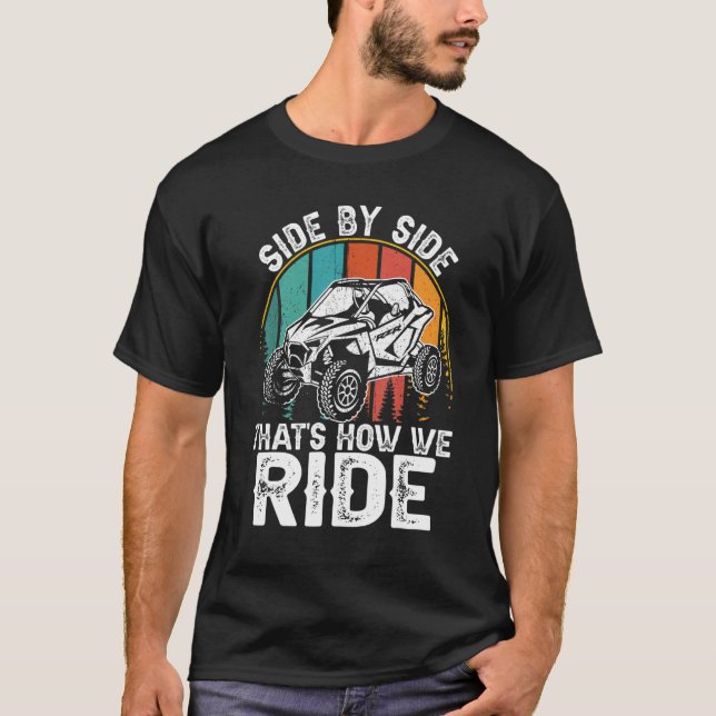 UTV Seite für Seite, so fahren wir T-Shirt (Vorderseite)