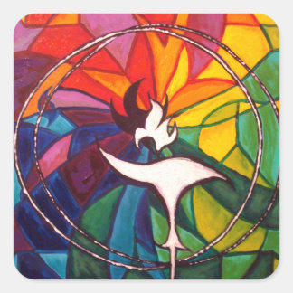 UU Chalice Small Sticker Unitarian Universalist