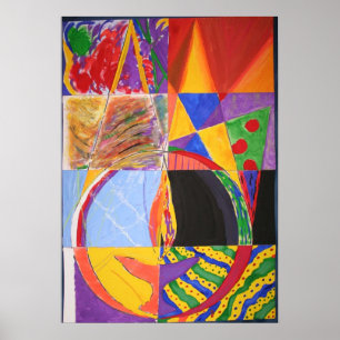 UU lodernder Chalice-Druck Poster