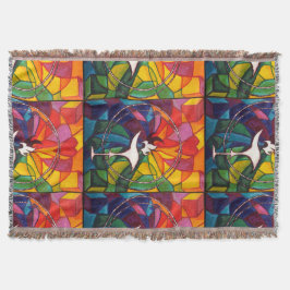 UU lodernder Chalice-WurfUnitarian Decke