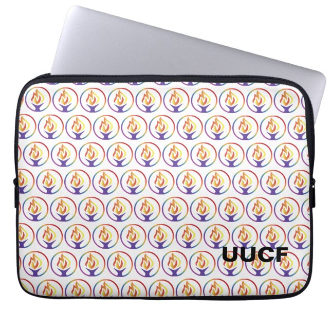 UUCF Logo Notebook-Hülle Laptopschutzhülle (Vorderseite)