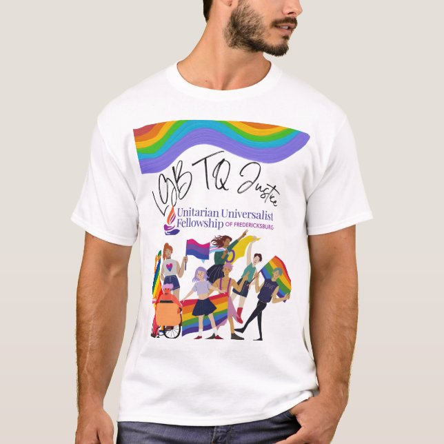UUFF Pride T-Shirt (Vorderseite)