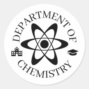 Uva Chemie Runder Aufkleber