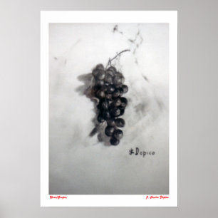 Uvas/Trauben Poster